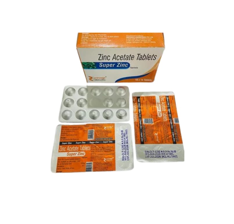 Zinc Acetate Tablets