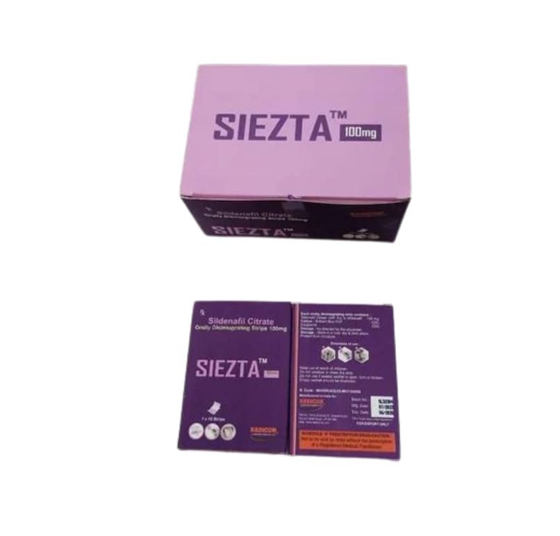 100mg Sildenafil Citrate Strips
