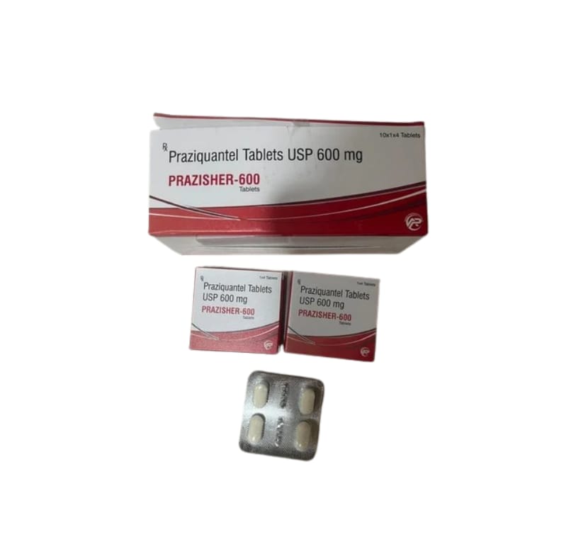 600mg Praziquantel Tablets