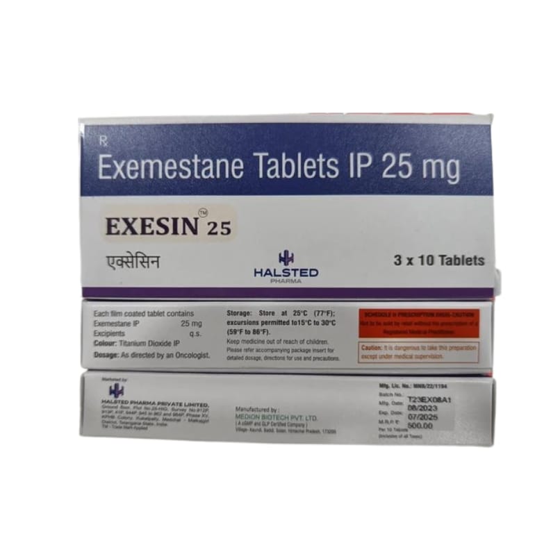 Exemestane 25 Mg Tablet
