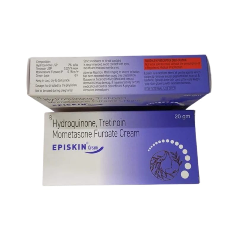 Hydroqunione Tretinoin And Mometasone Cream