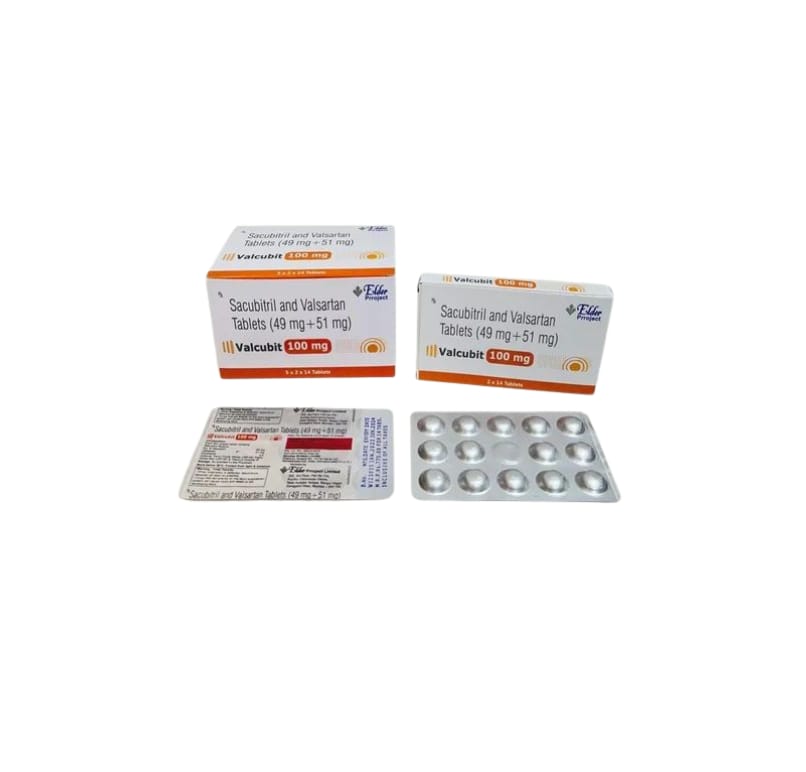100mg Sacubitril Valsartan Tablet