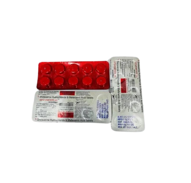 Drotaverine Hydrochloride Mefenamic Acid