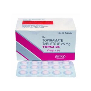 25mg Topaz Topiramate Tablet