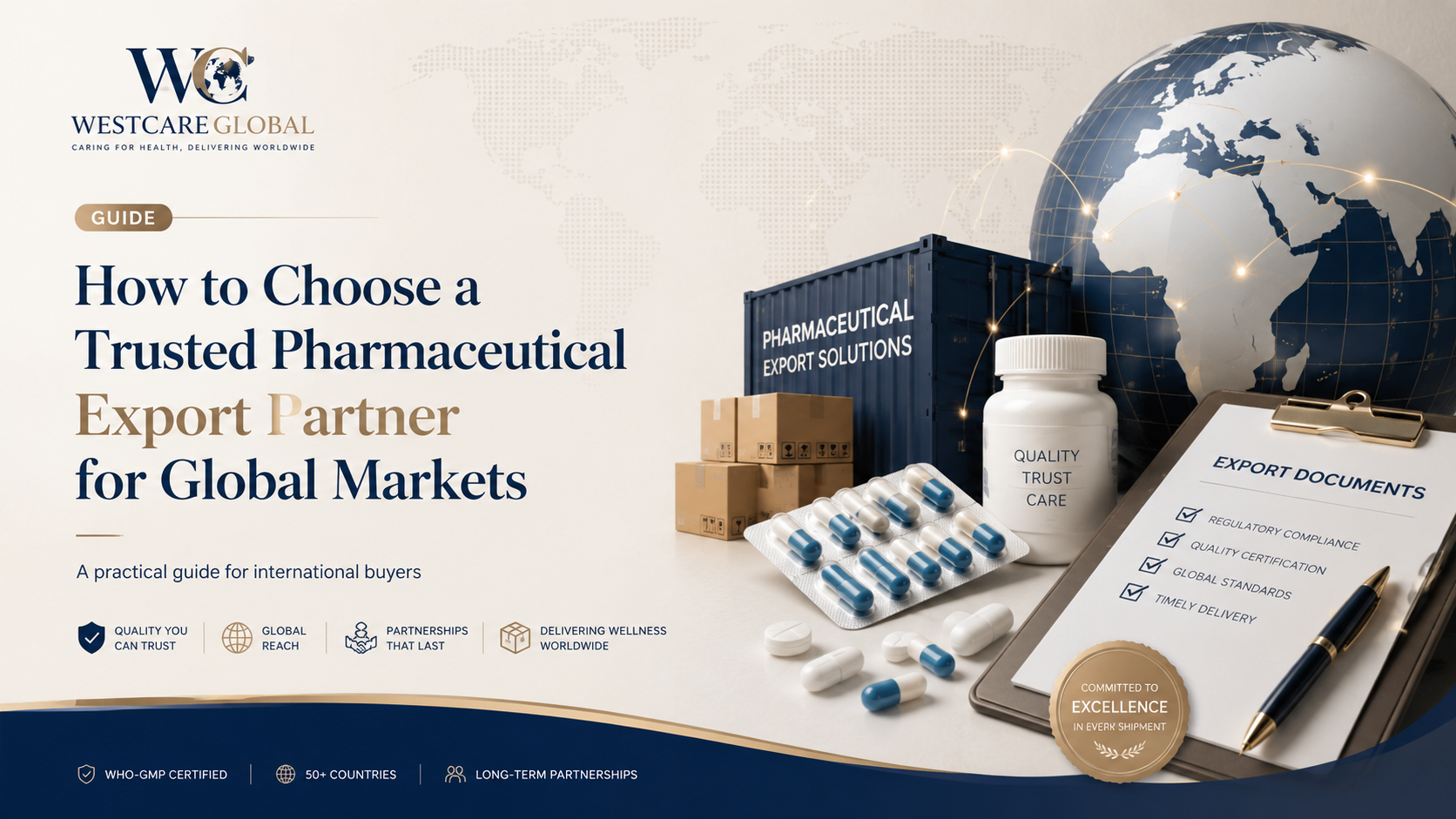 How to Choose a Trusted Pharmaceutical Export Partner for Global Markets