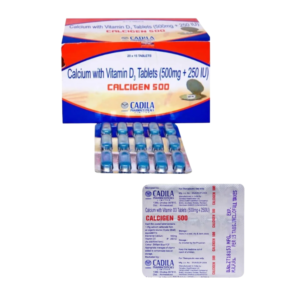 Calcigen 500mg tablets